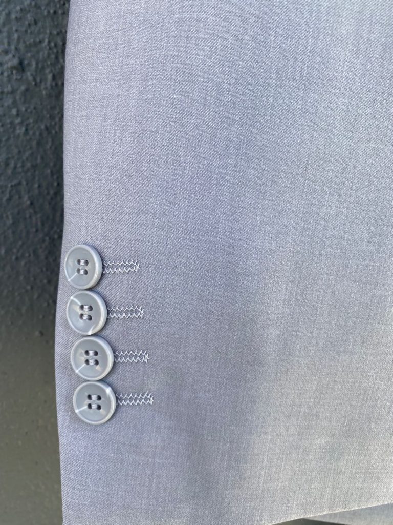 Porto Filo 2-piece Silver(light gray) Men’s Slim Fit Suit – Portofilo Suits